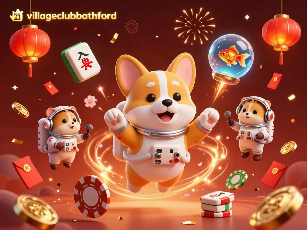 Experience the vibrant space-themed casino world at villageclubbathford with floating treasures.