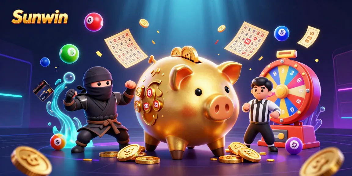 Engage with thrilling casino fun at Sunwin featuring vibrant characters and game elements!