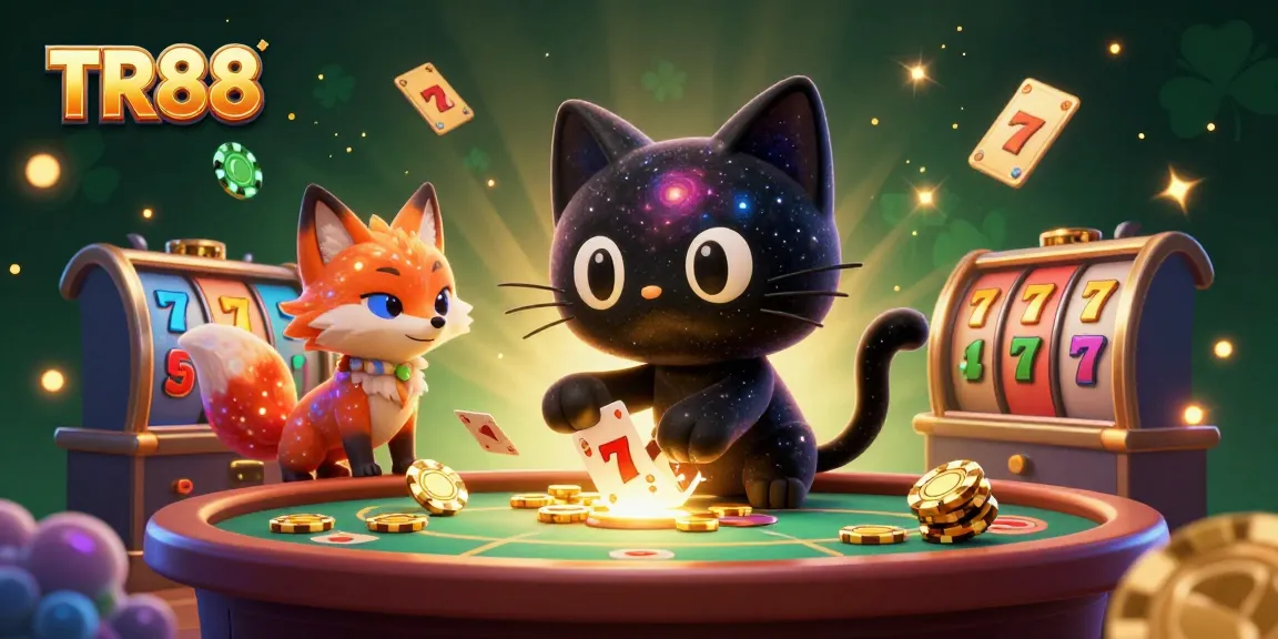 Experience thrilling gameplay at TR88 with vibrant 3D casino elements and captivating characters.
